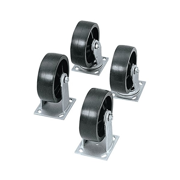 Heavy-Duty Casters Wheel Diam: 4 Part No 1-320990